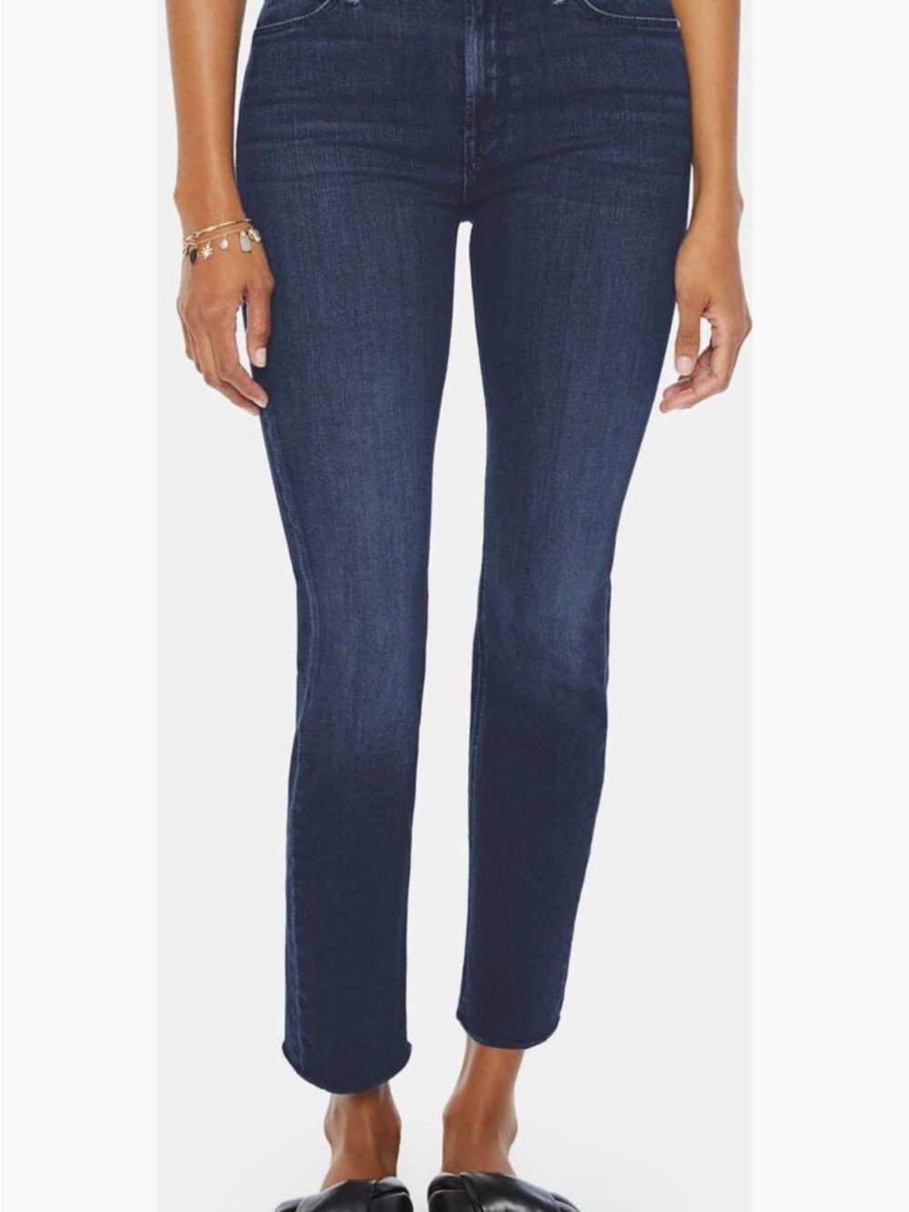 MOTHER The Mid Rise Dazzler Ankle Jean in Teaming Up (color) size 30